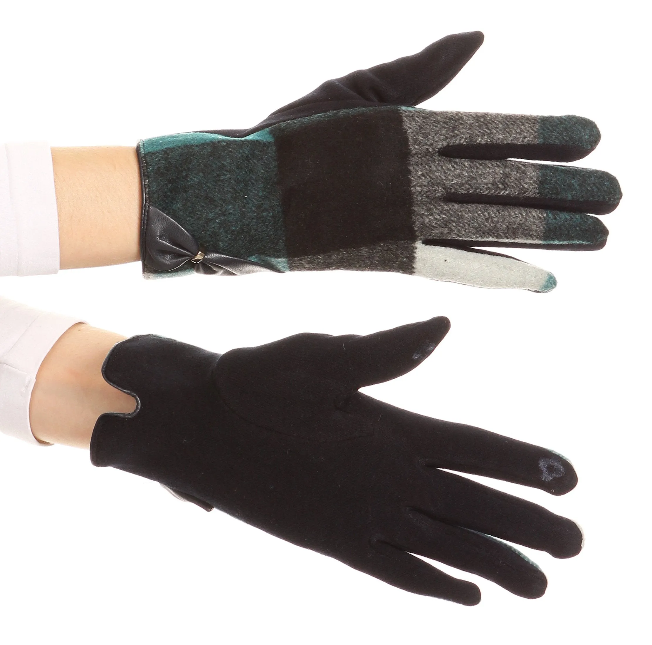 Sakkas Liya Classic Warm Driving Touch Screen Capable Stretch Gloves Fleece Lined