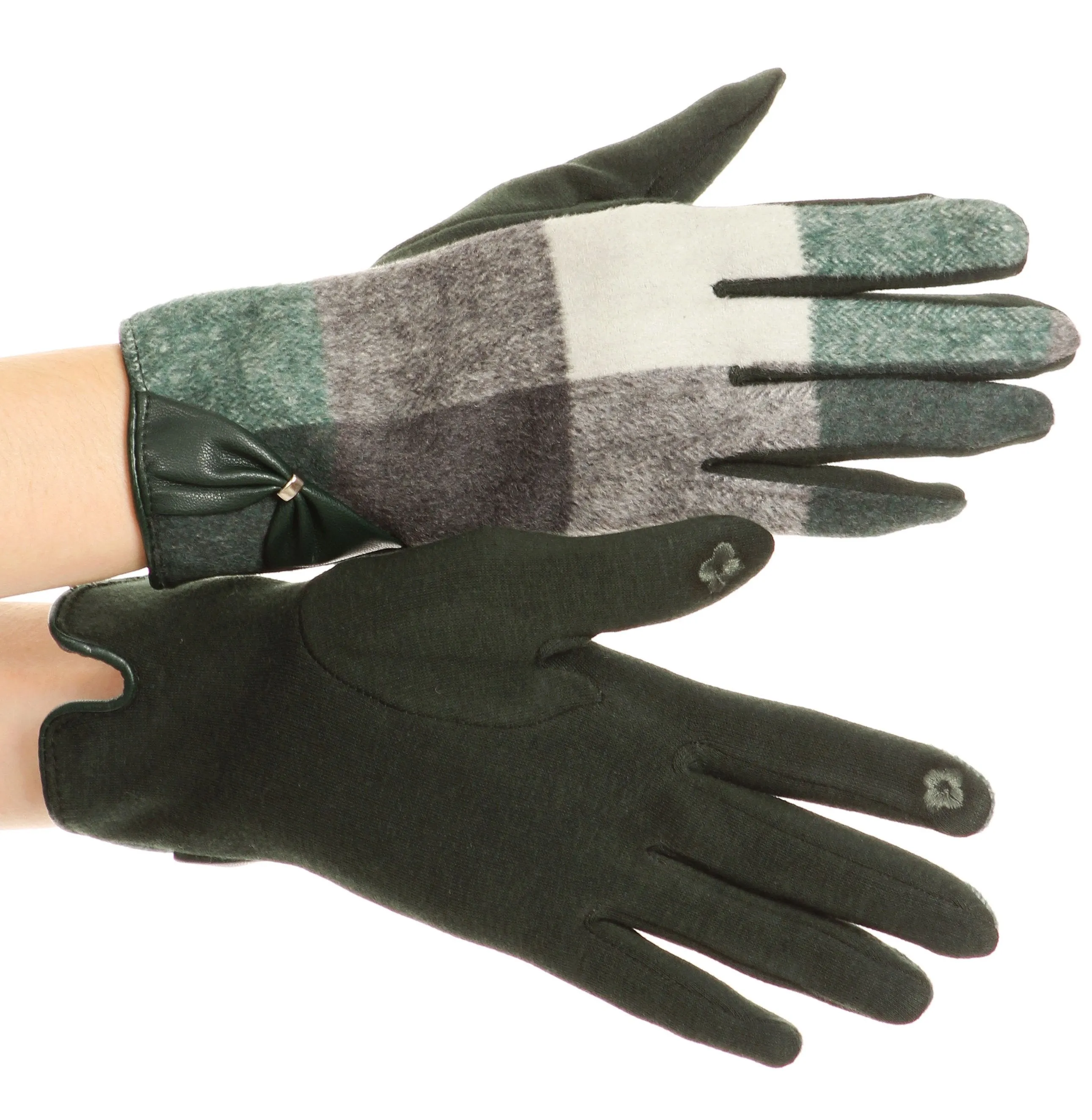 Sakkas Liya Classic Warm Driving Touch Screen Capable Stretch Gloves Fleece Lined