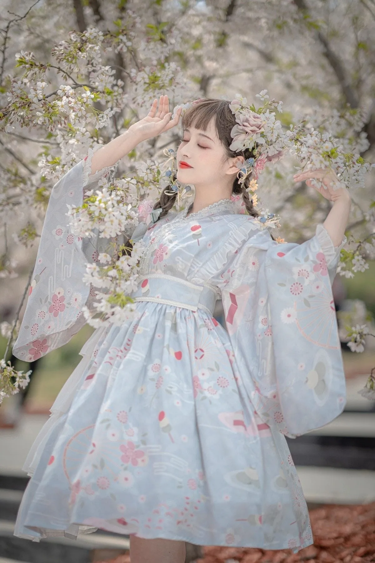 Sakura Kimono Lolita Dress