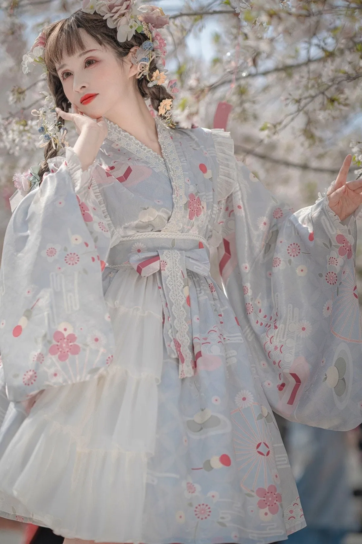 Sakura Kimono Lolita Dress