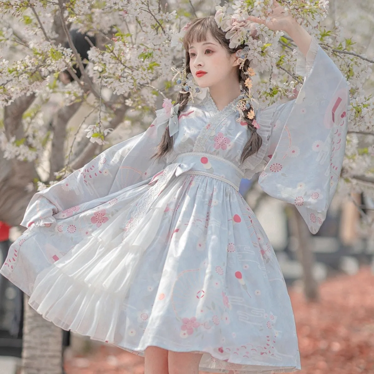 Sakura Kimono Lolita Dress