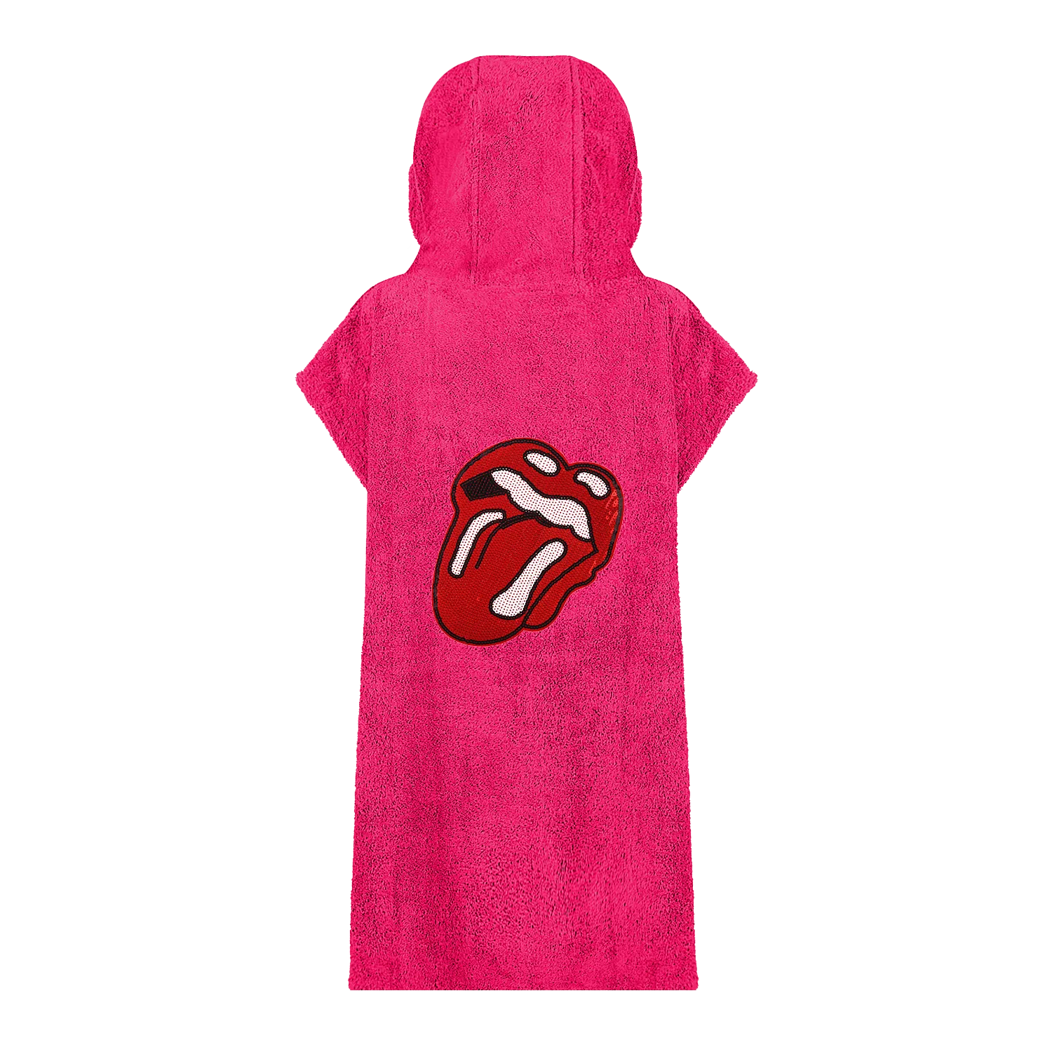 Sequin Rock'n'Roll Lips Beach Robe