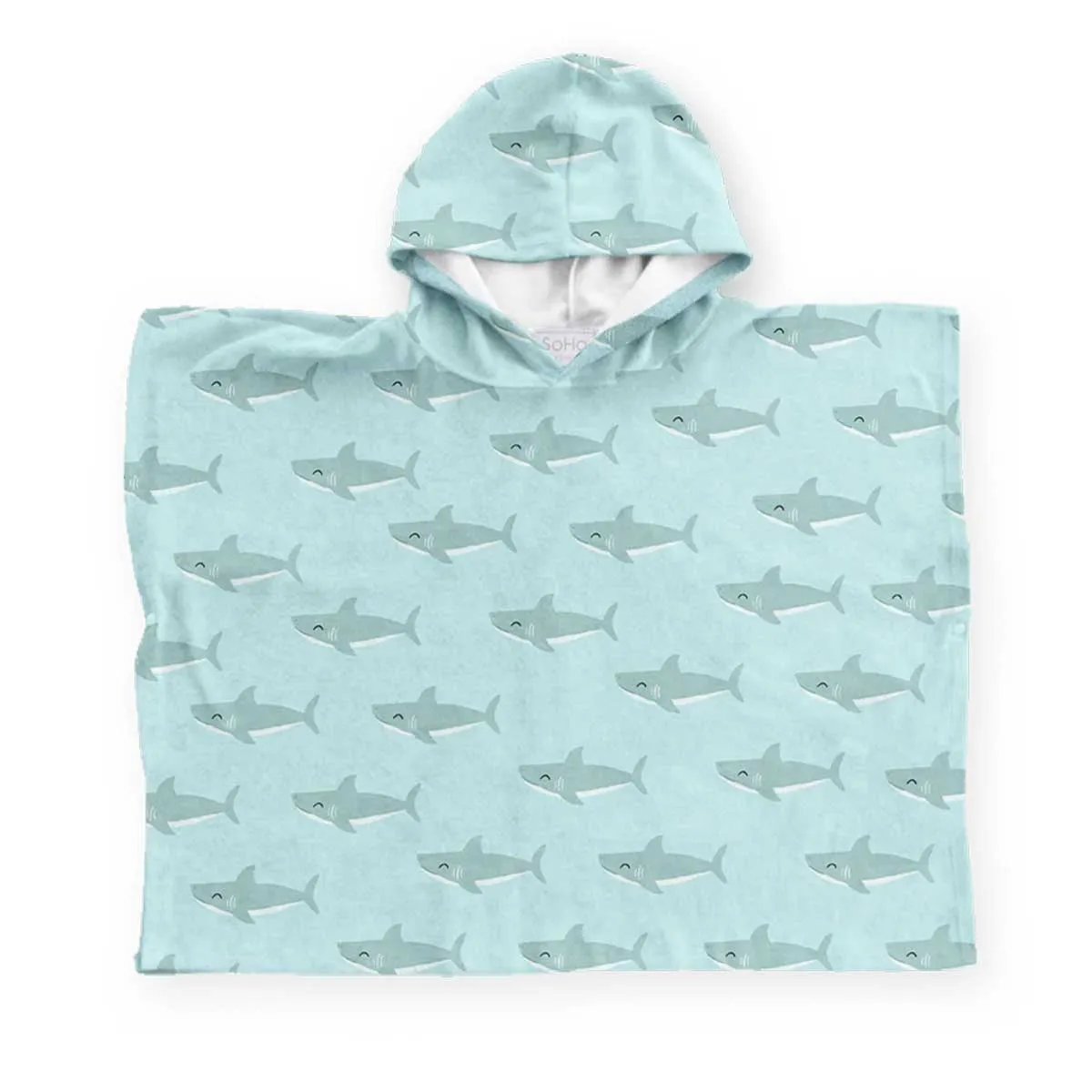 Shark Keiki Poncho