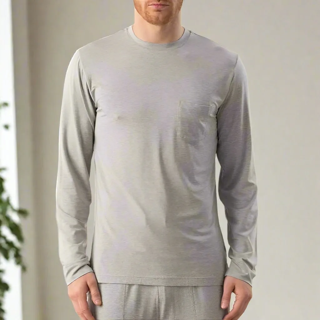 Silktouch TENCEL™ Modal Air Long Sleeve Tee with Chest Pocket