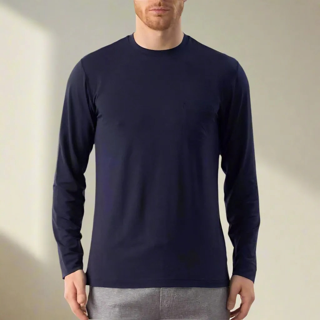 Silktouch TENCEL™ Modal Air Long Sleeve Tee with Chest Pocket