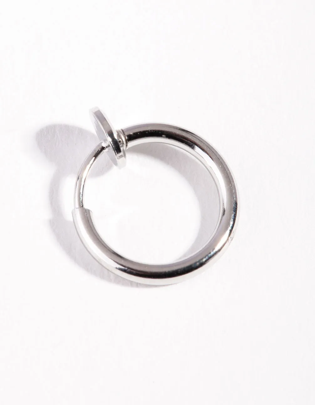 Silver Faux Body Ring