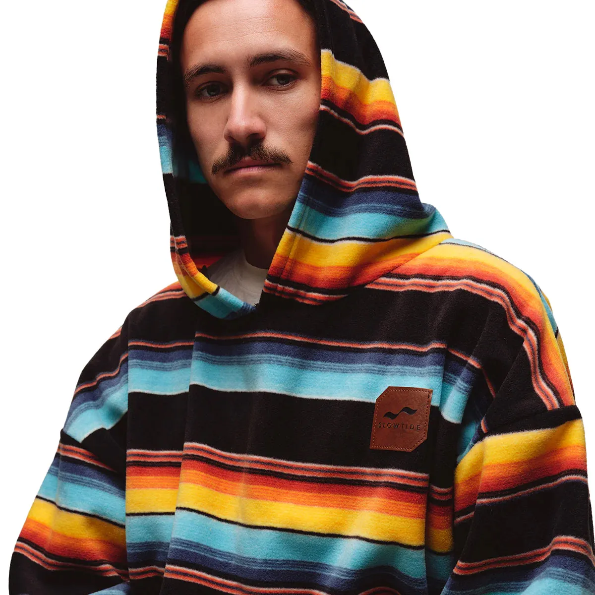 Slowtide El Cap Chilling Fleece Hooded Changing Poncho