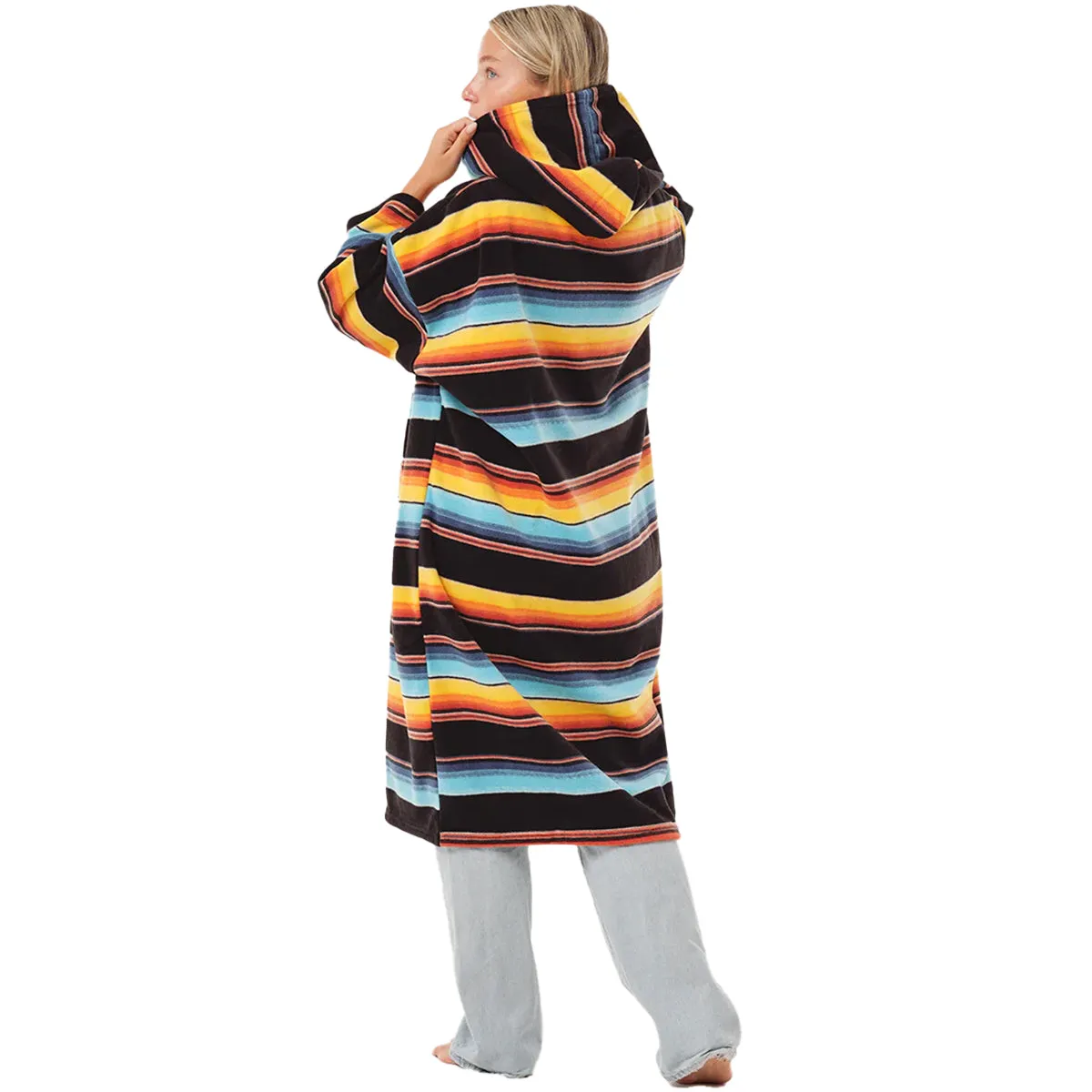 Slowtide El Cap Chilling Fleece Hooded Changing Poncho