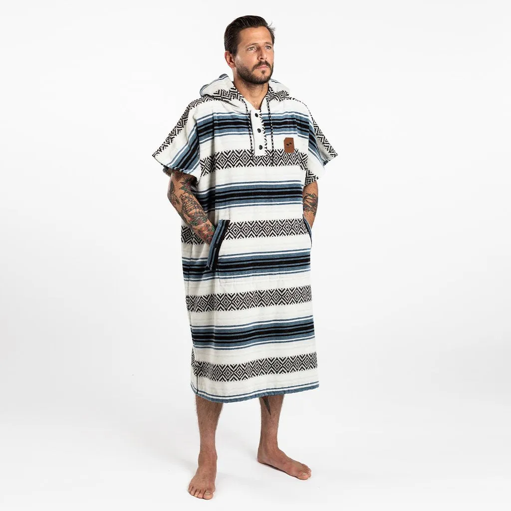 Slowtide OSO LG/XL Poncho-White