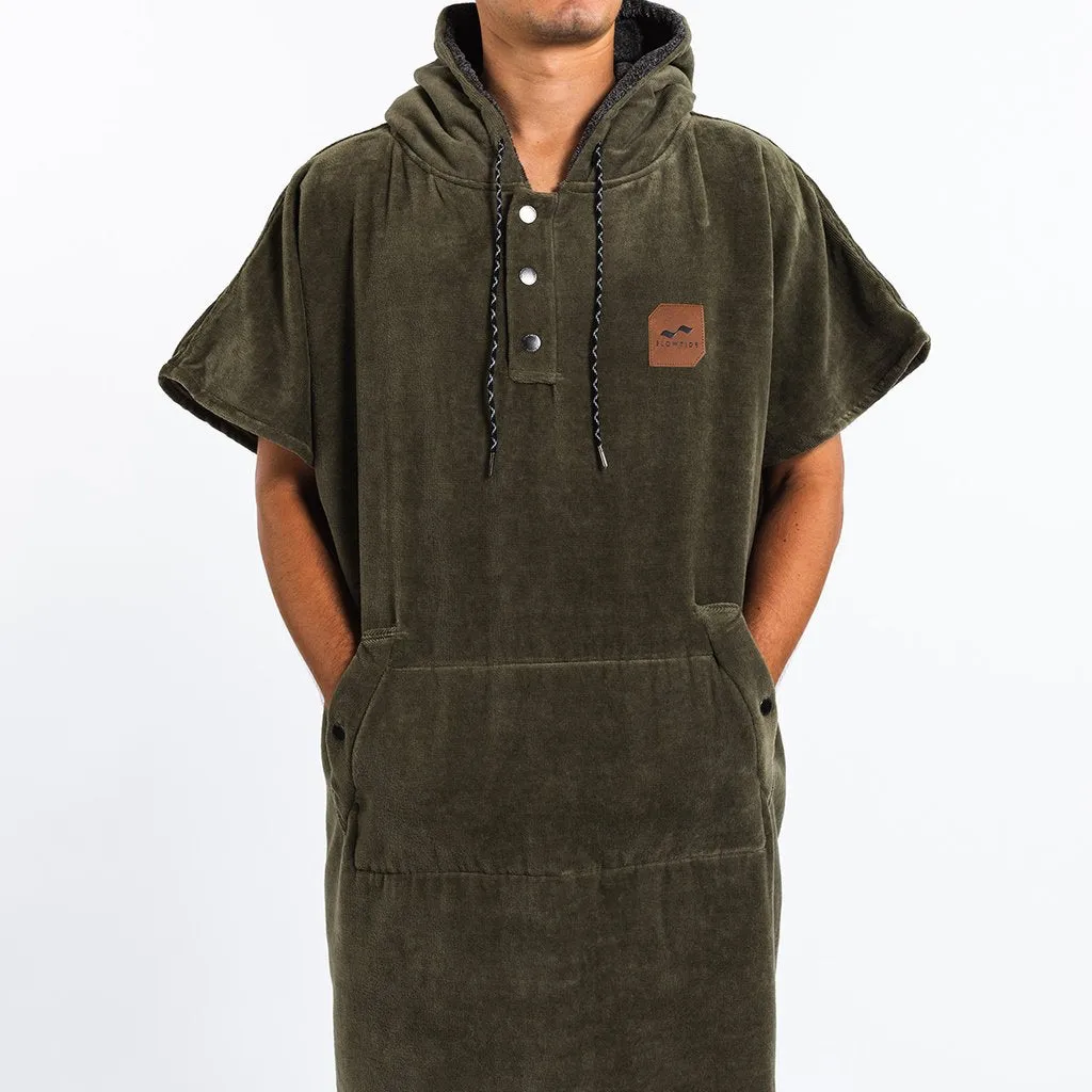 Slowtide The Digs LG/XL Poncho-Green