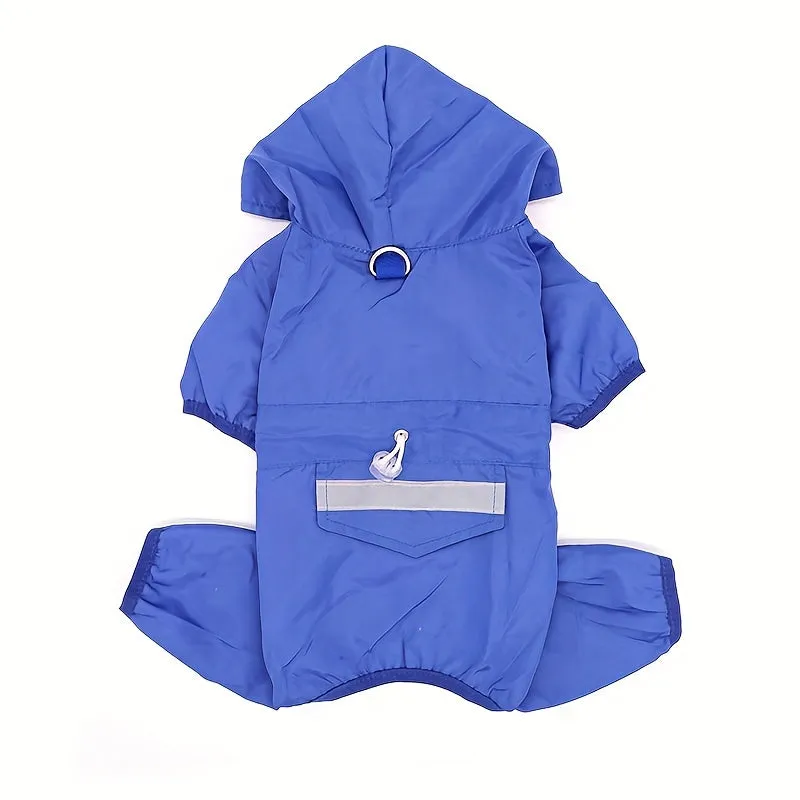 Small Dog Raincoat Waterproof Poncho for Outdoor Adventures