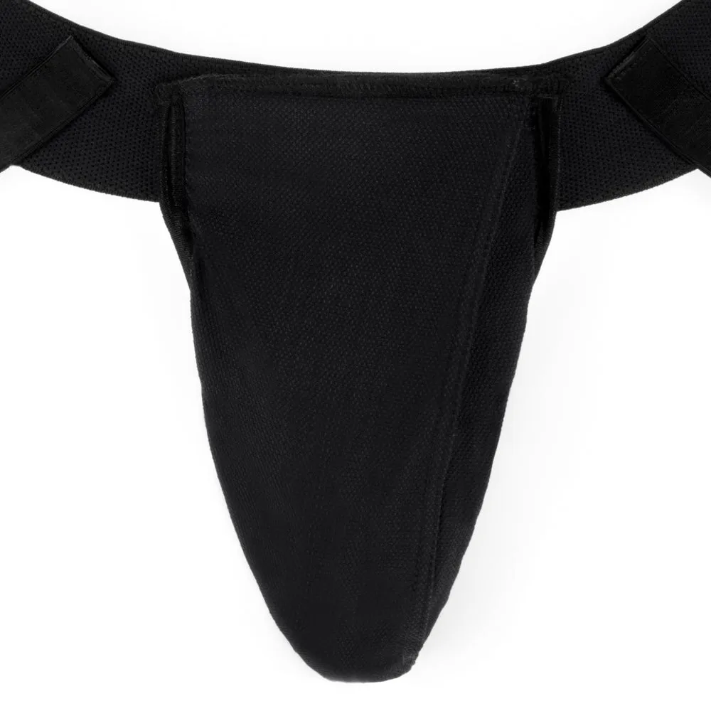 SpareParts Deuce Cover Underwear Harness Black (Double Strap) Size A Nylon