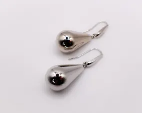 Sterling Silver Raindrop Elegance Earrings