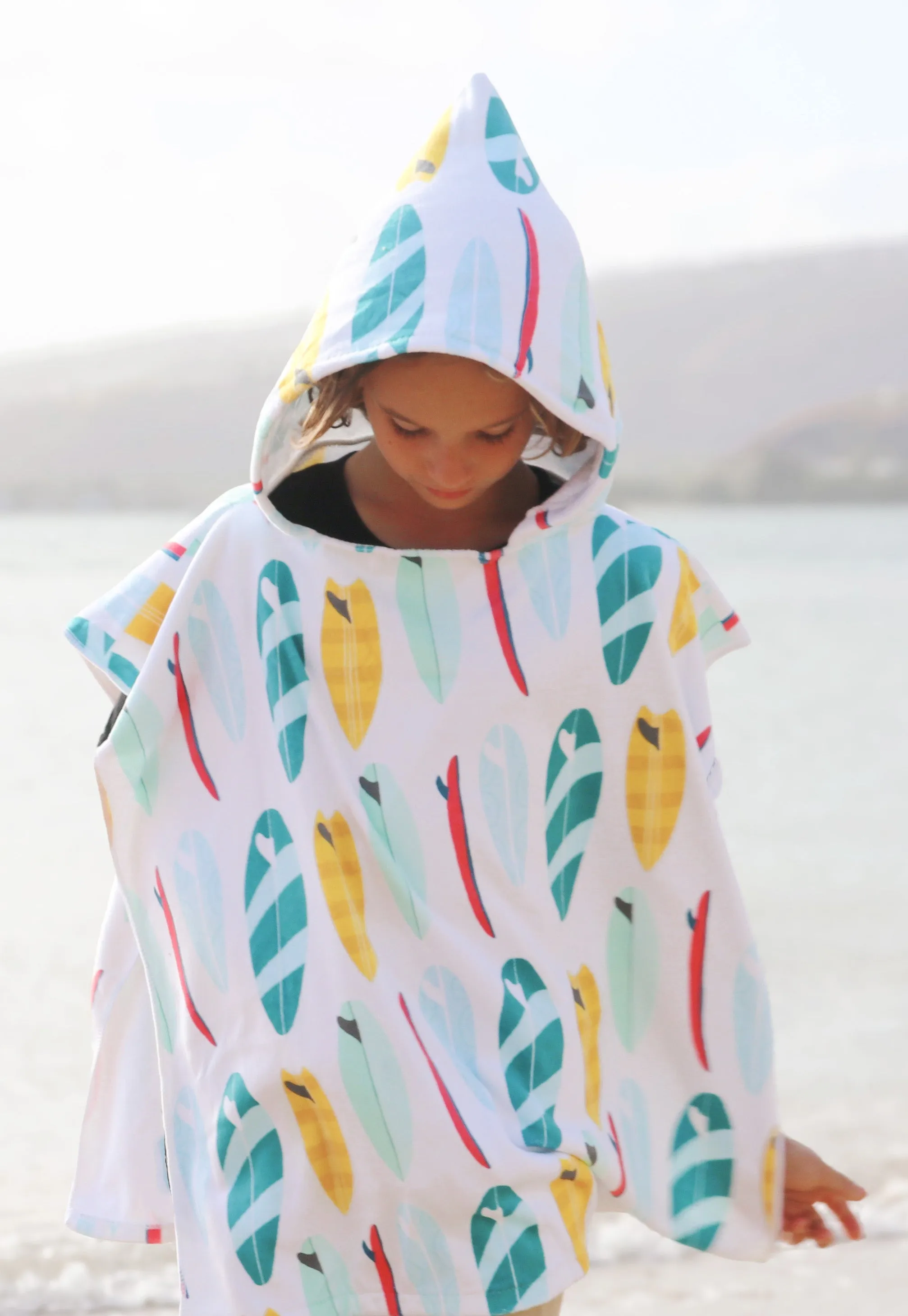 Surfboard Keiki Poncho, Medium