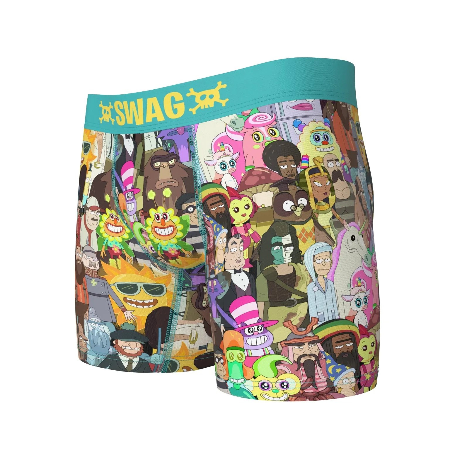 SWAG - Rick n Morty - Cast of Characters Boxers