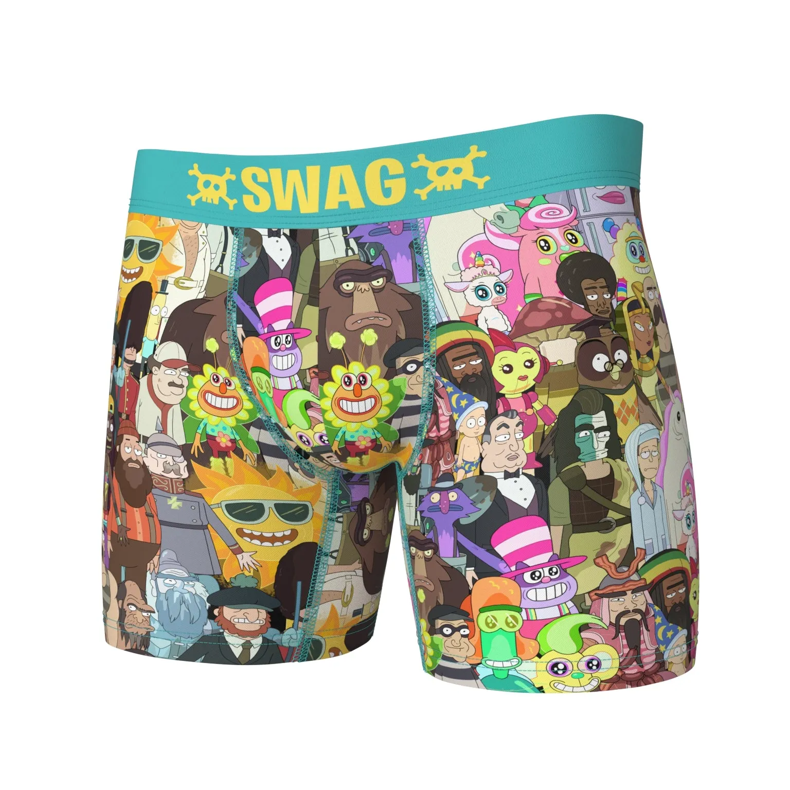 SWAG - Rick n Morty - Cast of Characters Boxers