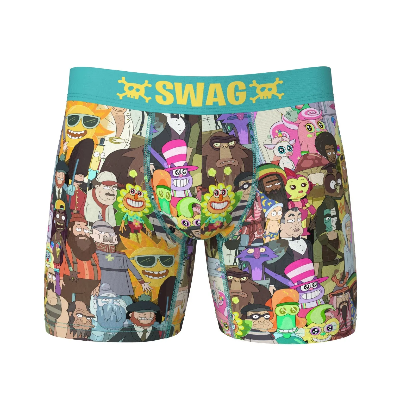 SWAG - Rick n Morty - Cast of Characters Boxers