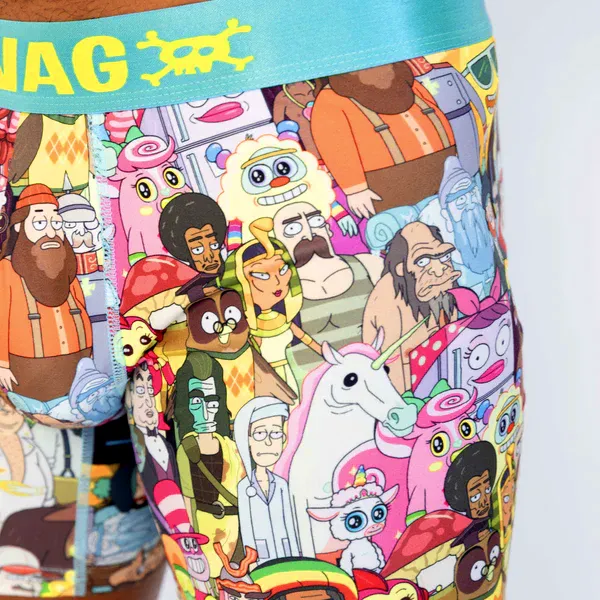 SWAG - Rick n Morty - Cast of Characters Boxers