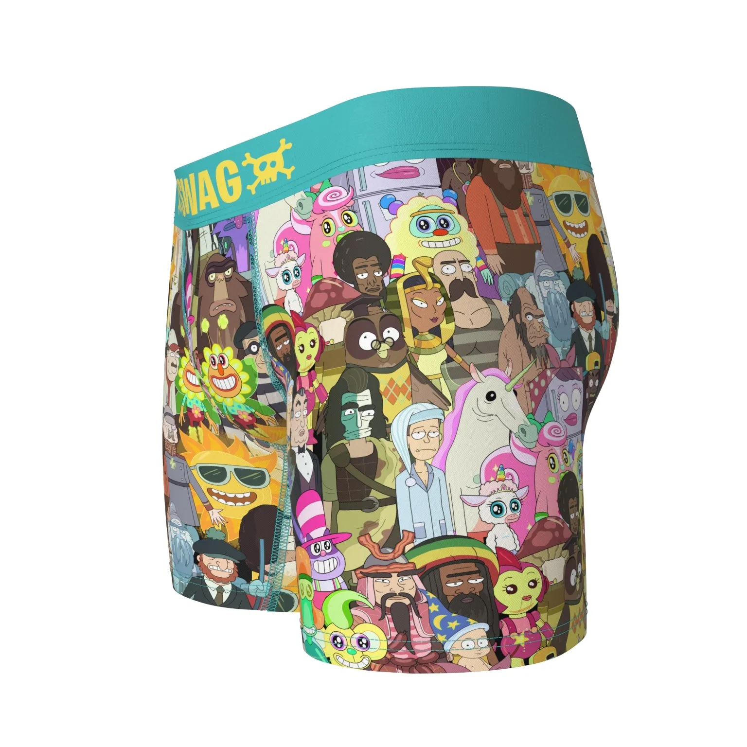 SWAG - Rick n Morty - Cast of Characters Boxers