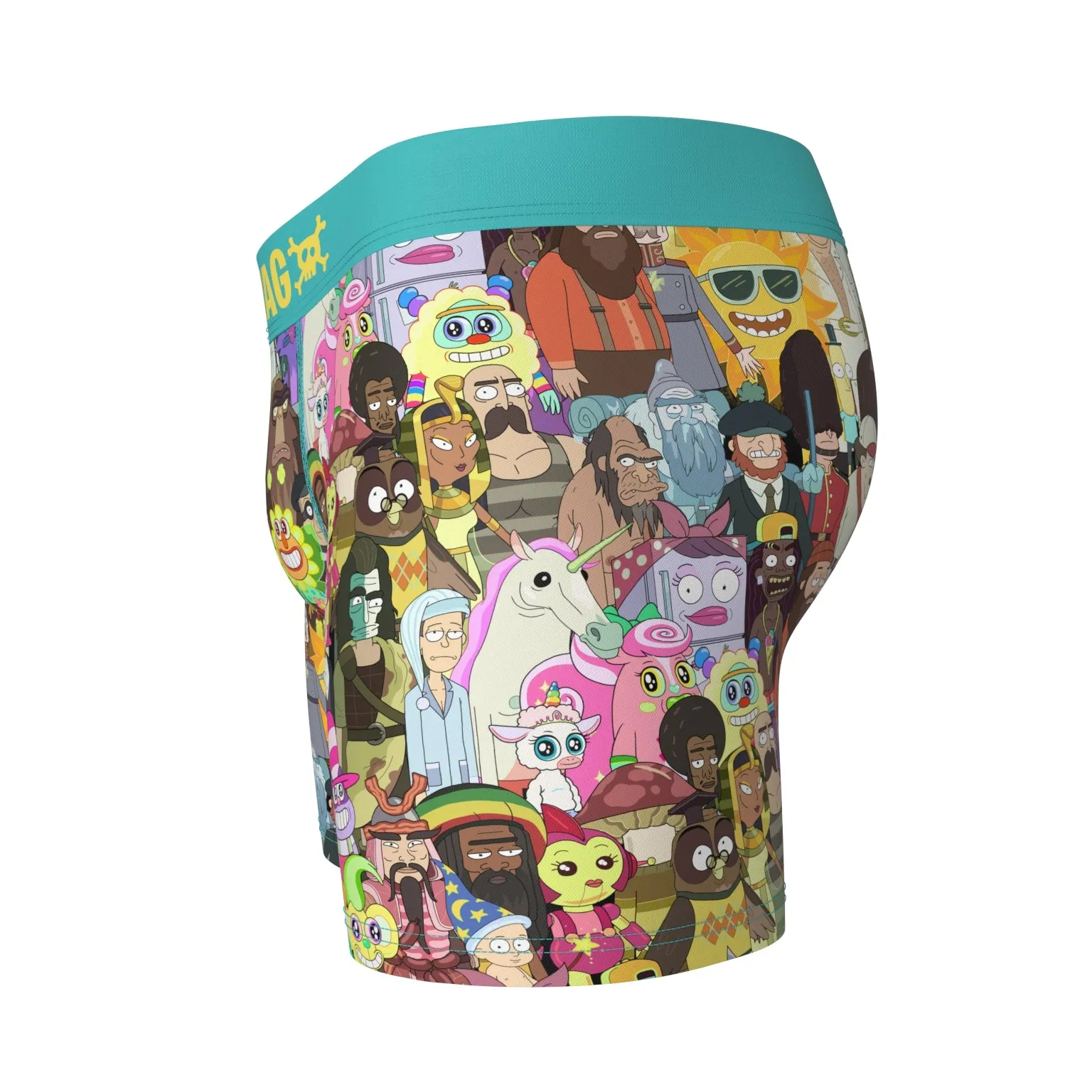 SWAG - Rick n Morty - Cast of Characters Boxers