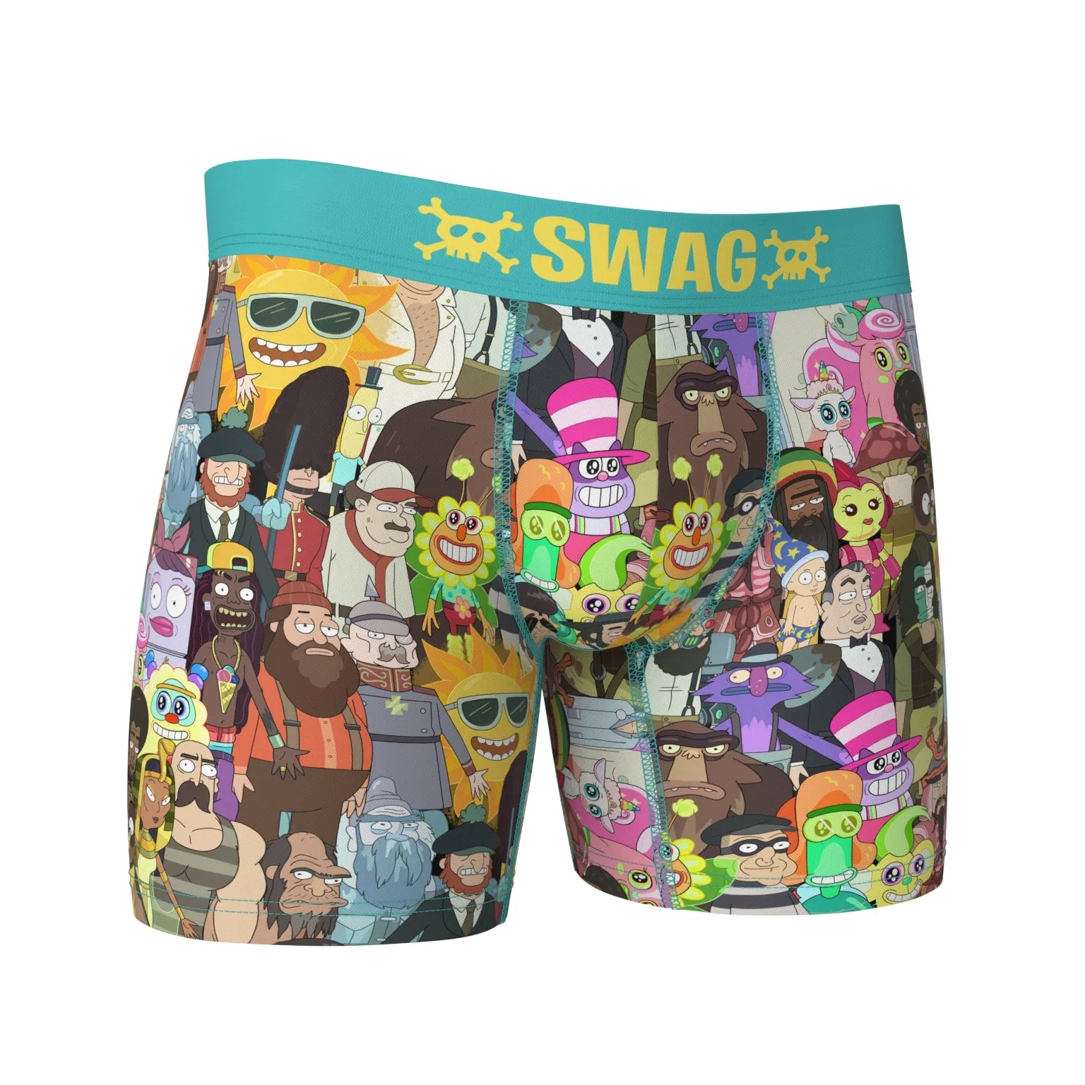 SWAG - Rick n Morty - Cast of Characters Boxers