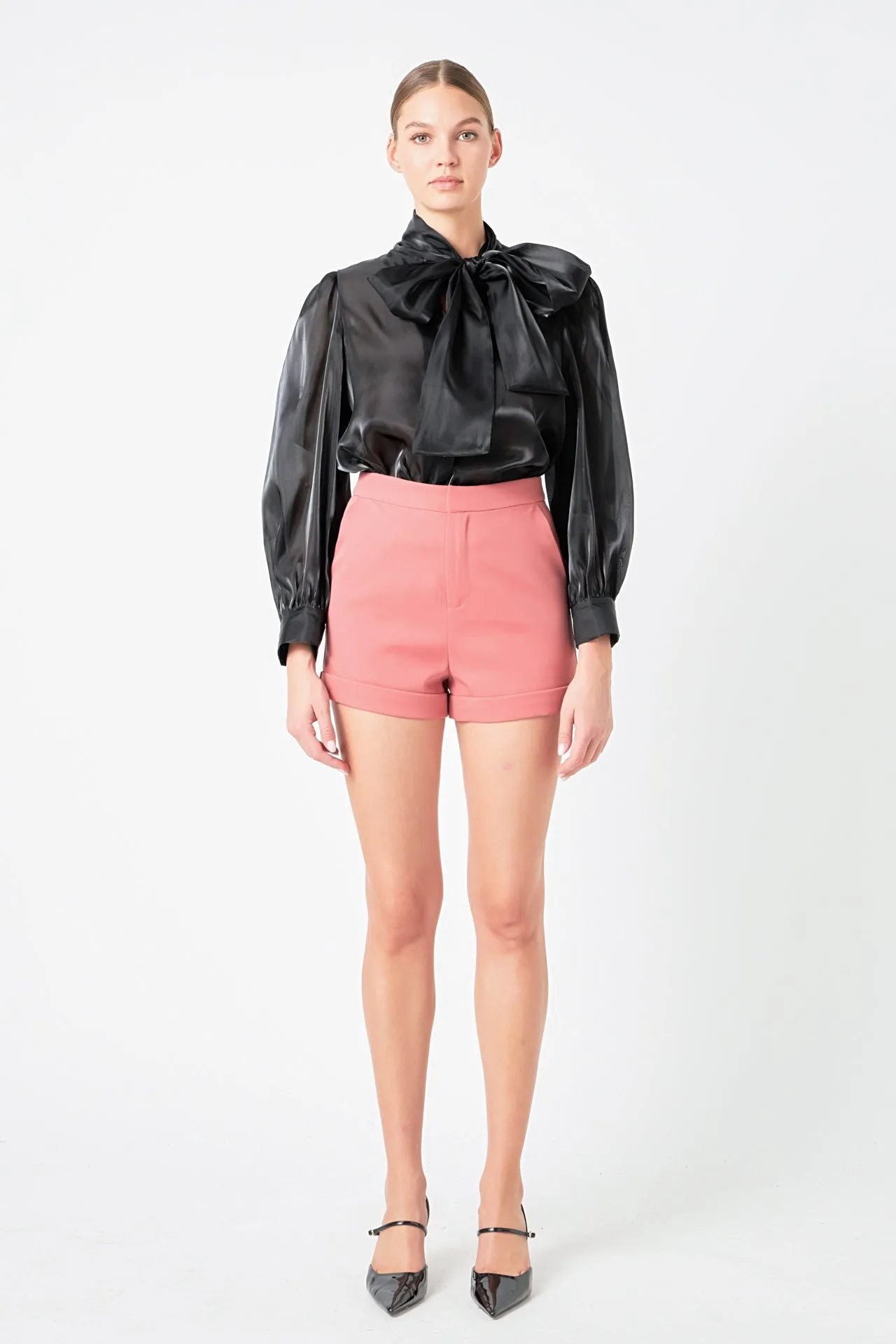 Tailored Basic Shorts