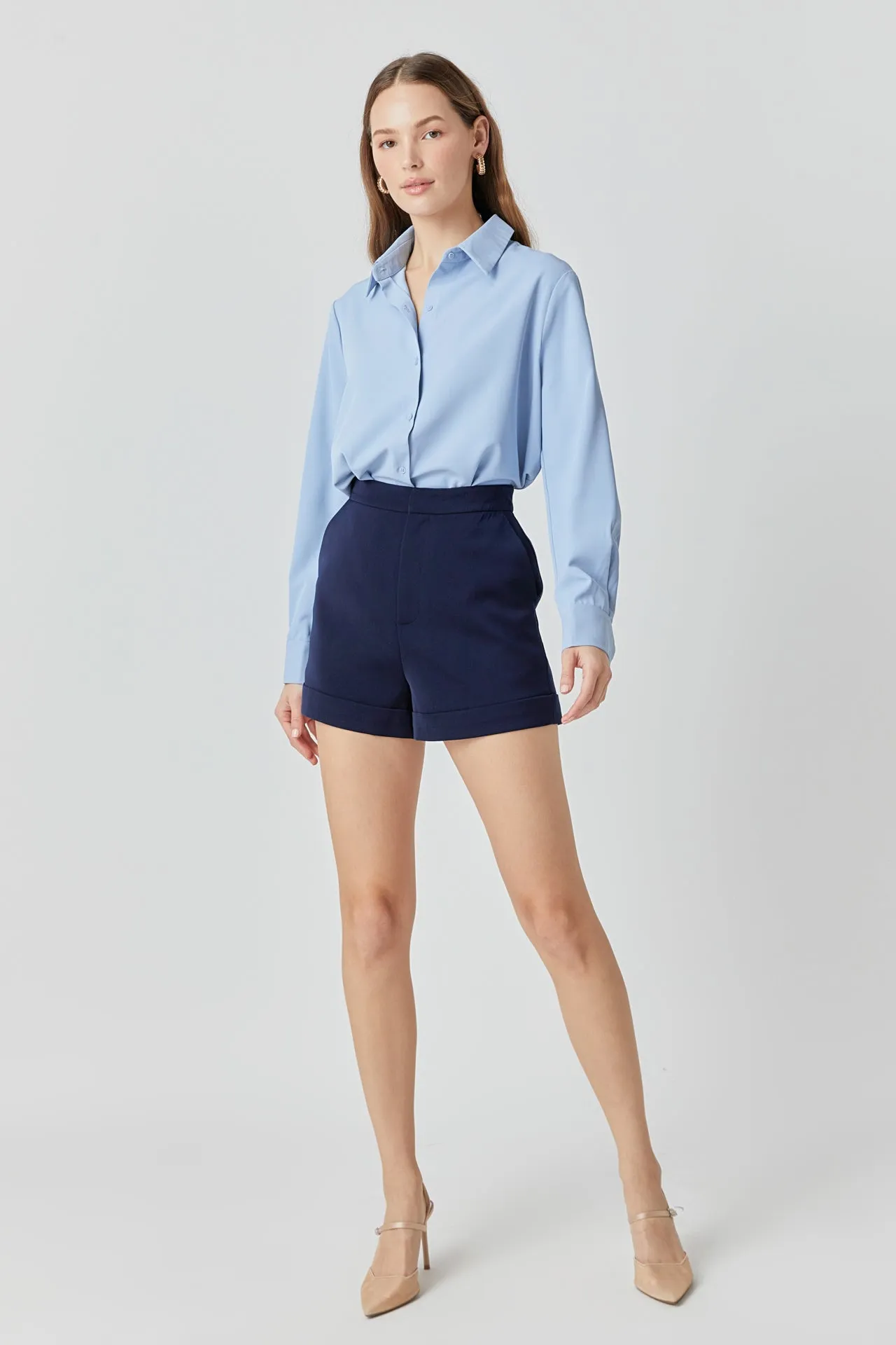 Tailored Basic Shorts