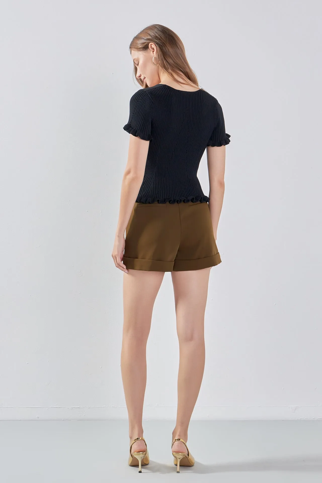 Tailored Basic Shorts