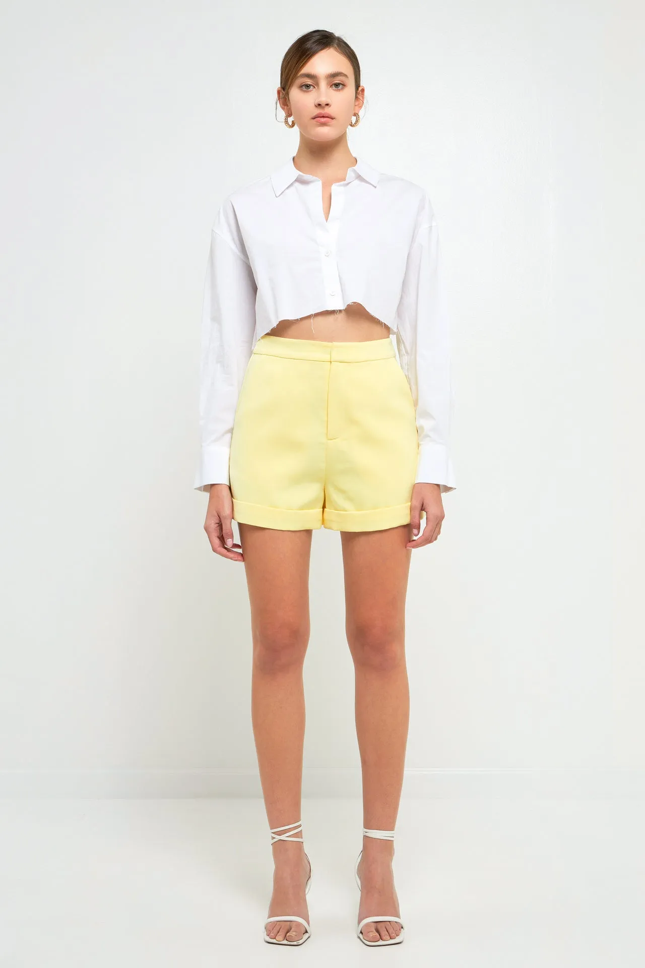 Tailored Basic Shorts