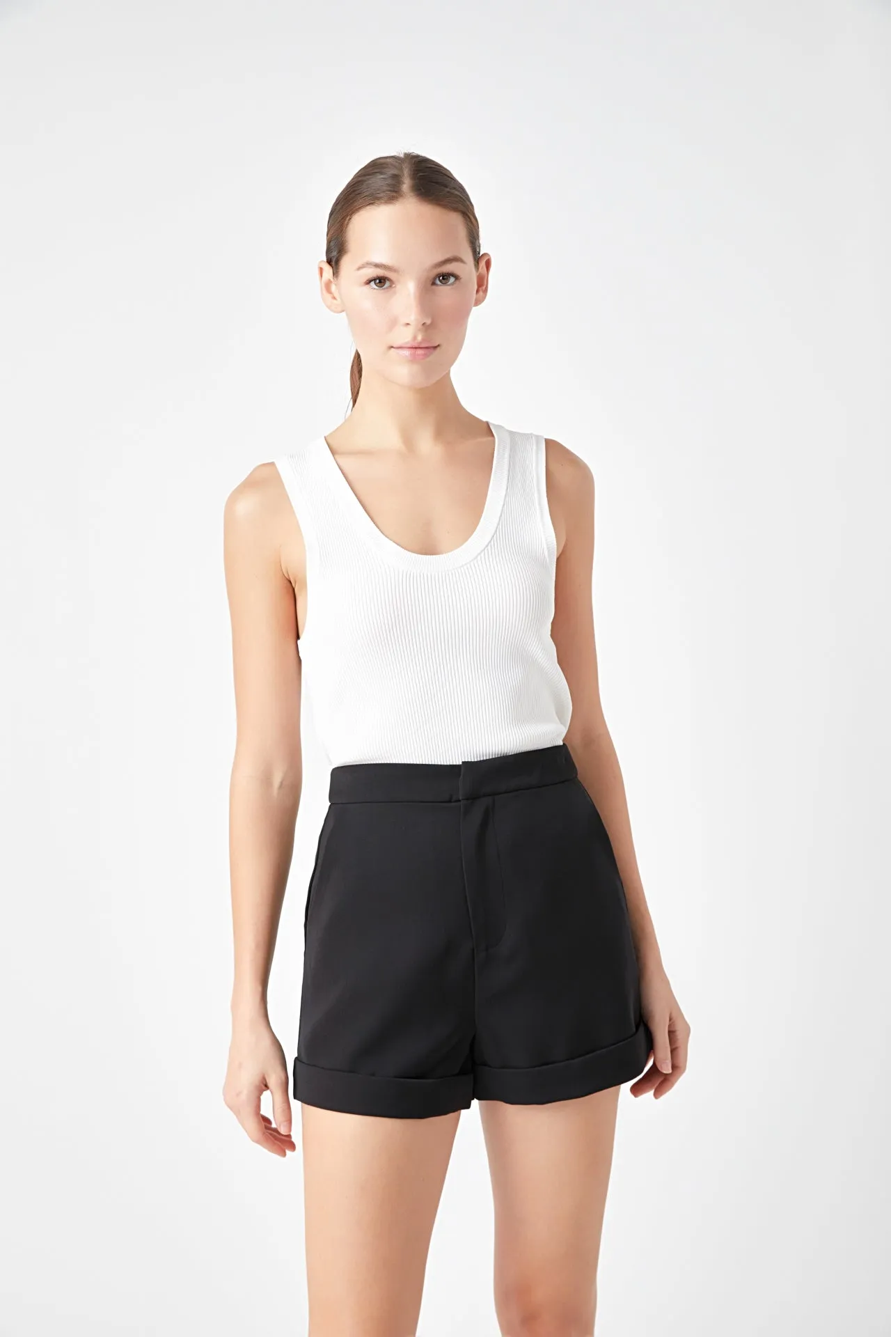 Tailored Basic Shorts