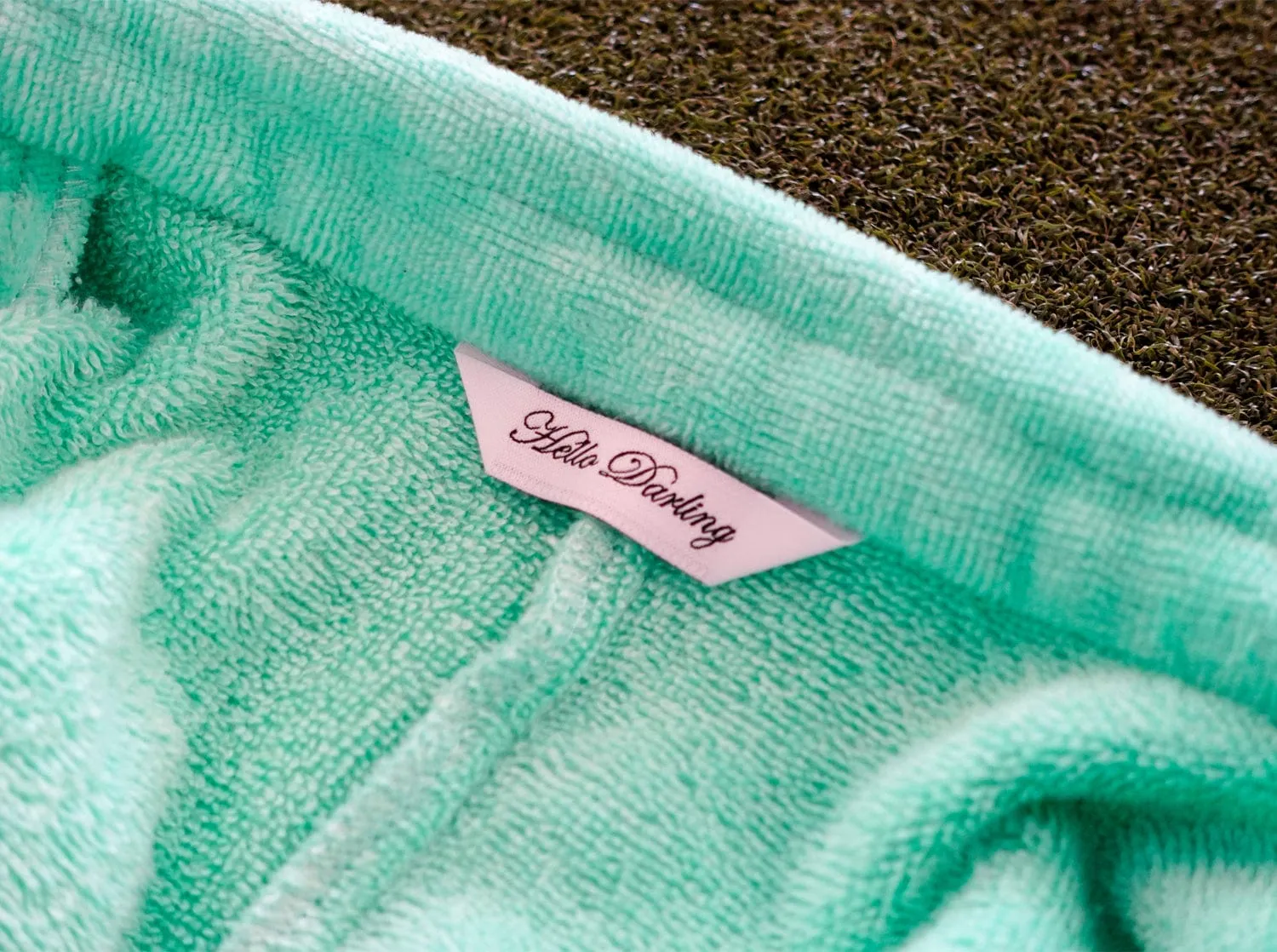 The Criquet Toweling Blazer - Mint