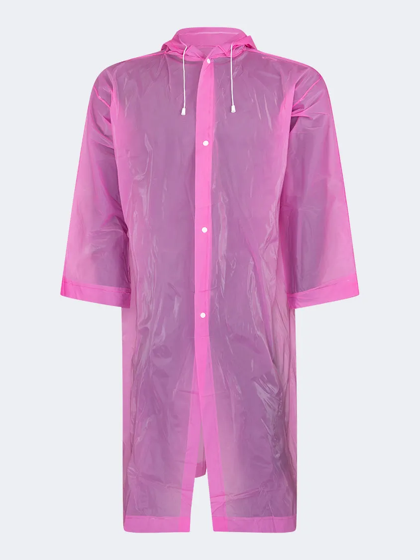 Top Ten Weatherproof Unisex Lifestyle Puncho Pink