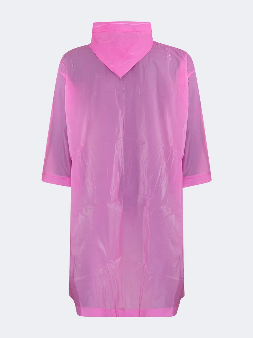 Top Ten Weatherproof Unisex Lifestyle Puncho Pink