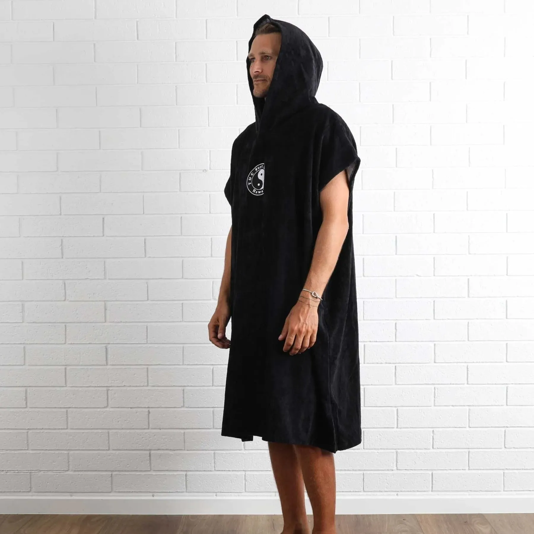 Town & Country Yin Yang Hooded Towel