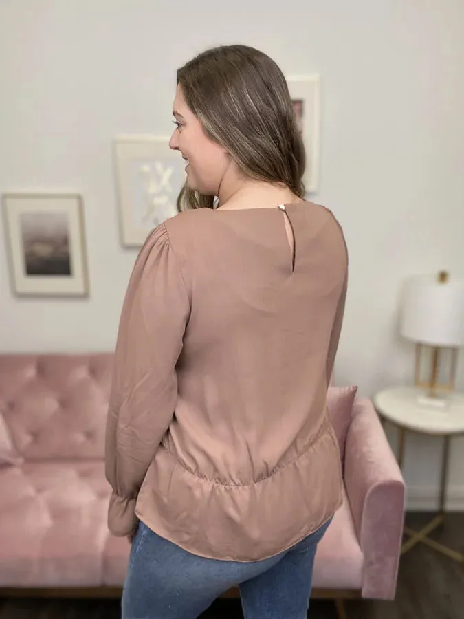 Tried And True Long Sleeve Blouse