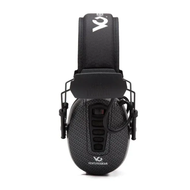 Venturegear Slim Profile Electronic Earmuffs - 24 NRR - Clandestine Series