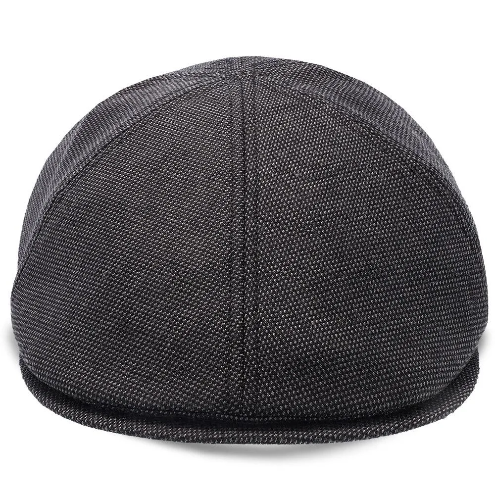 Walrus Hats Luxe Check Duckbill Flat Cap