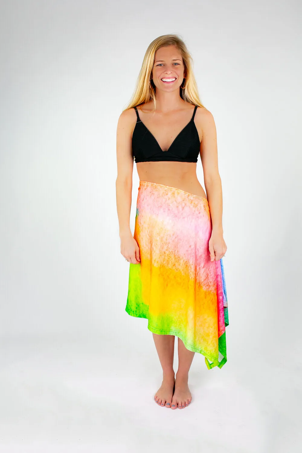 Watercolor Perfection Party Poncho