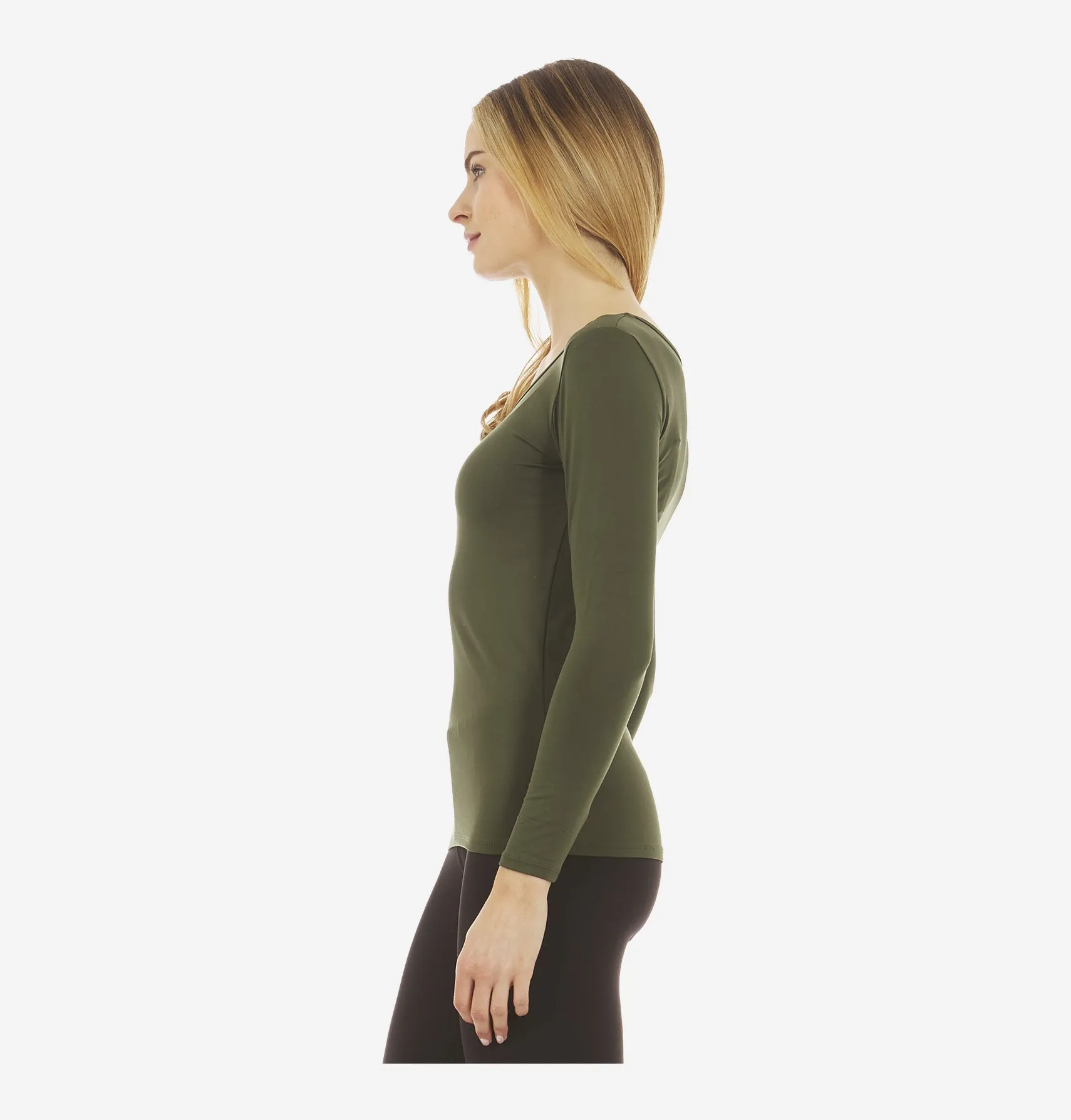 Women's Scoop Thermal Top