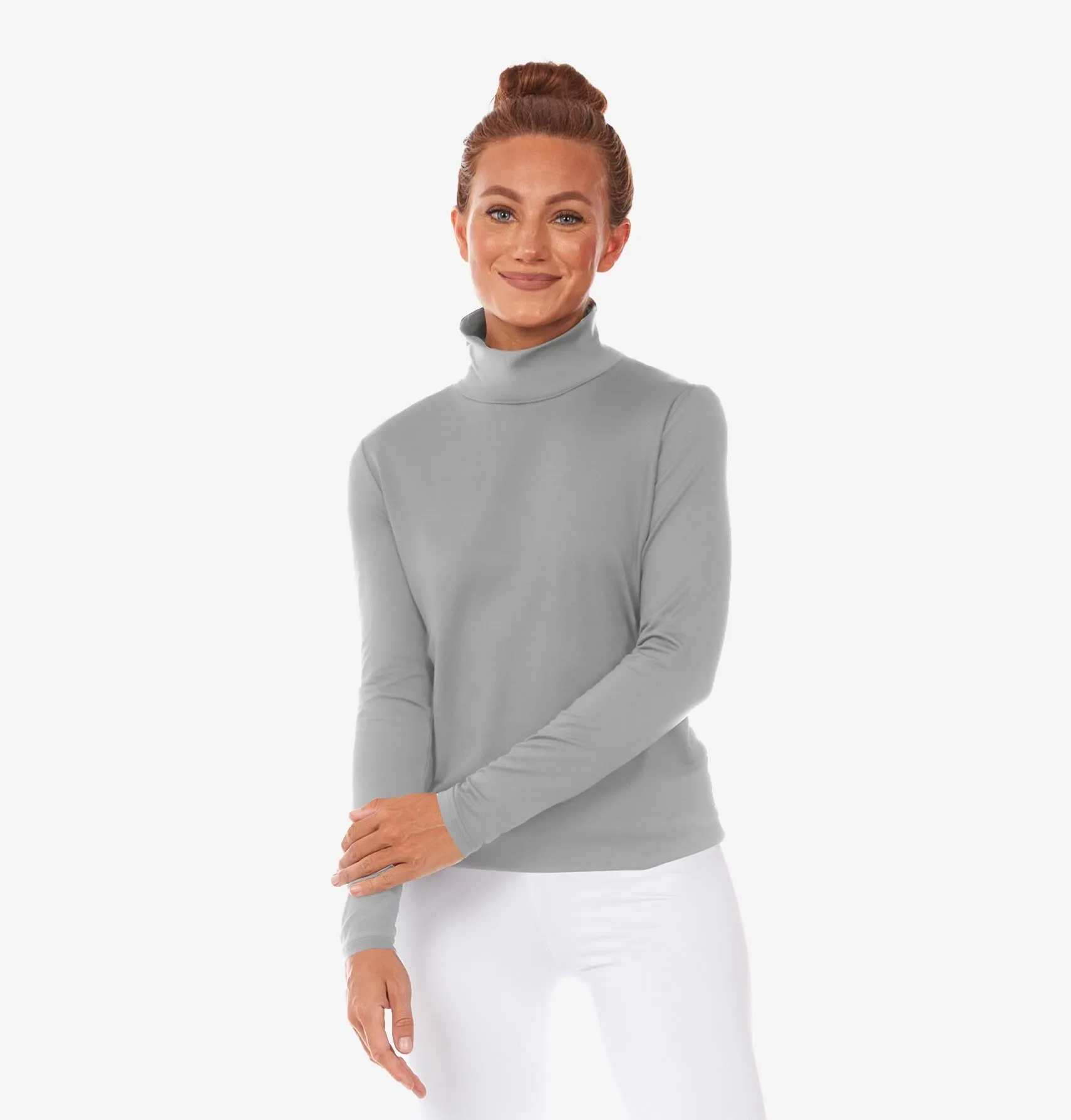 Women's Turtle Neck Thermal Top