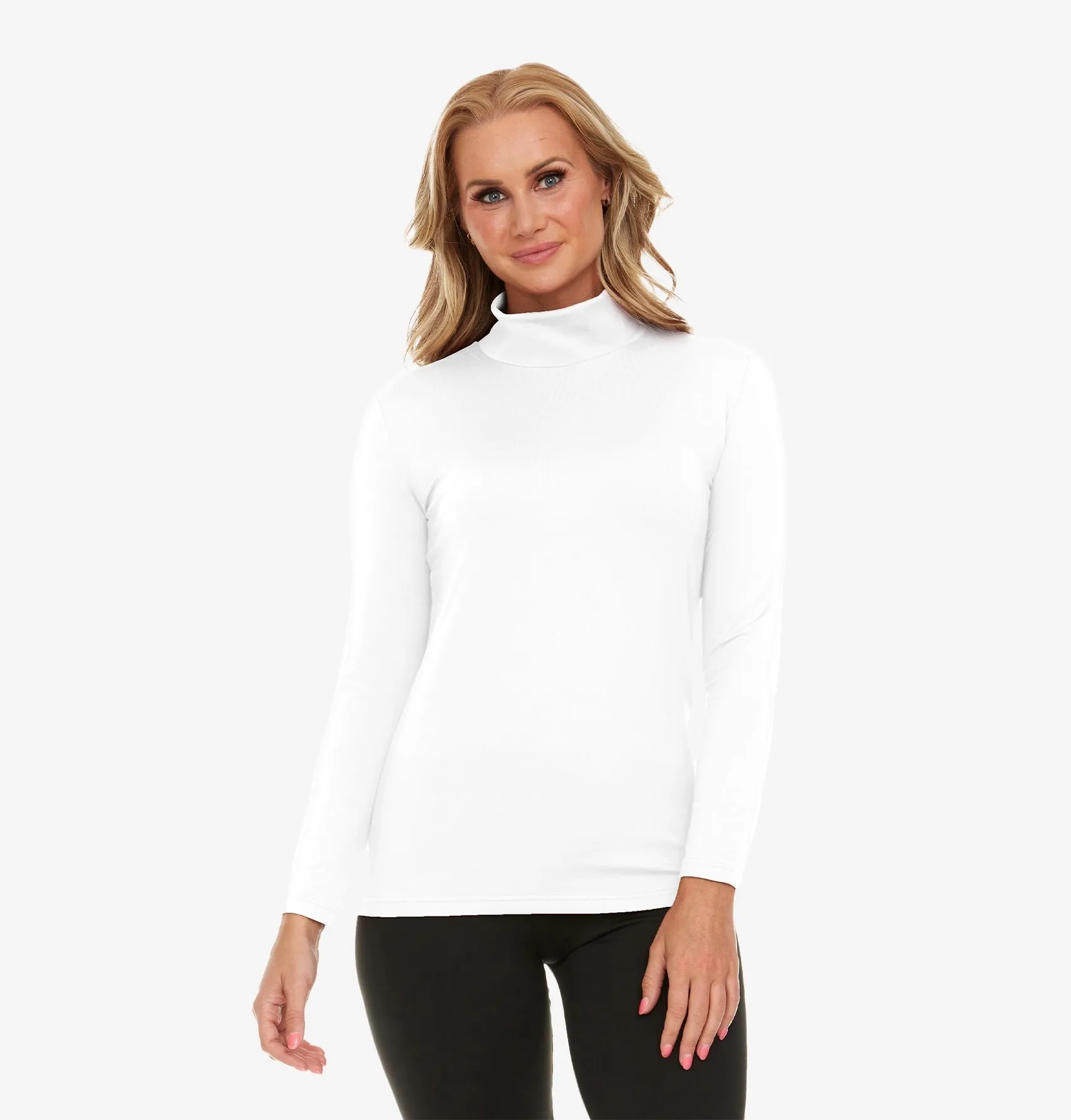 Women's Turtle Neck Thermal Top