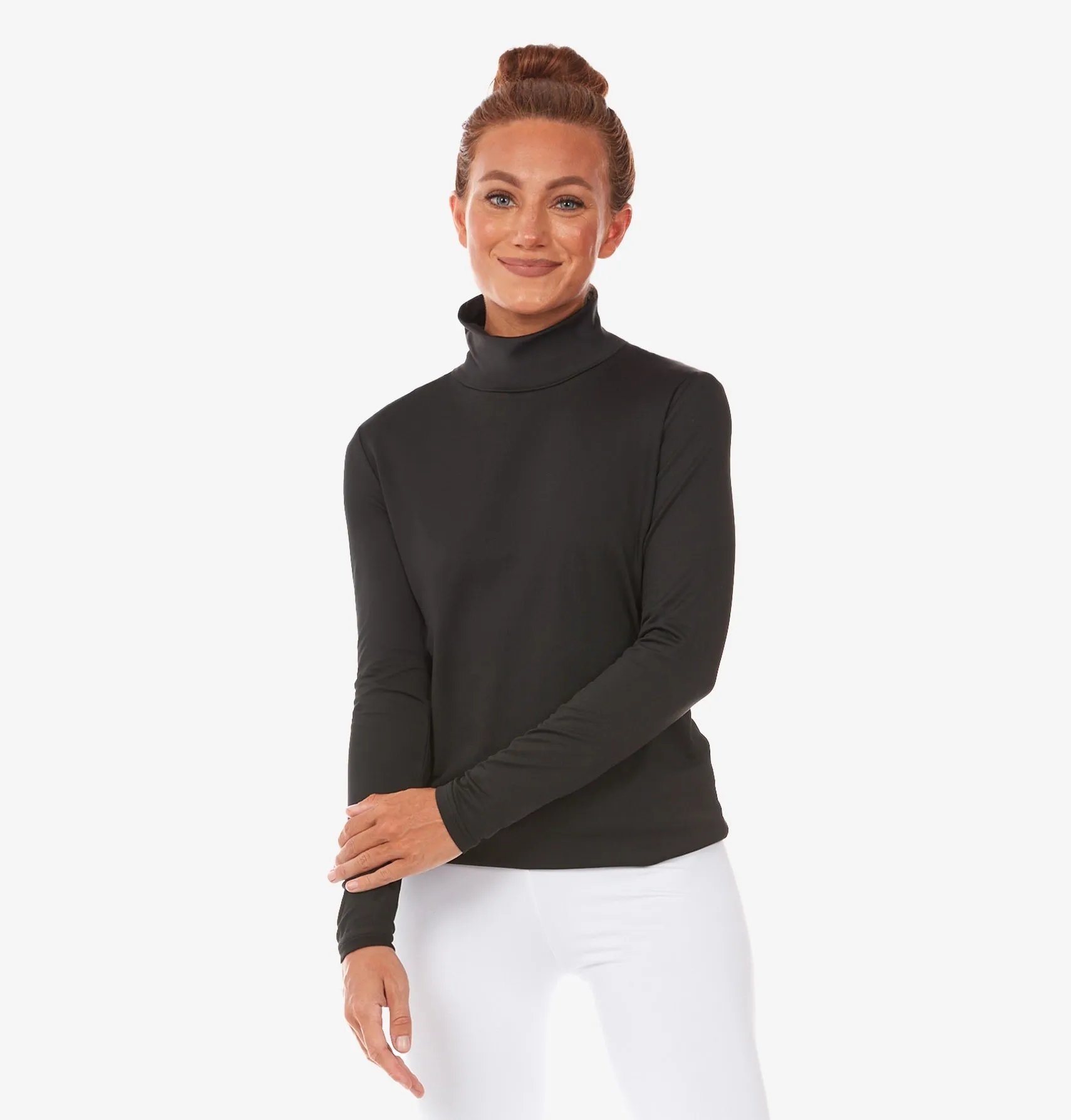 Women's Turtle Neck Thermal Top