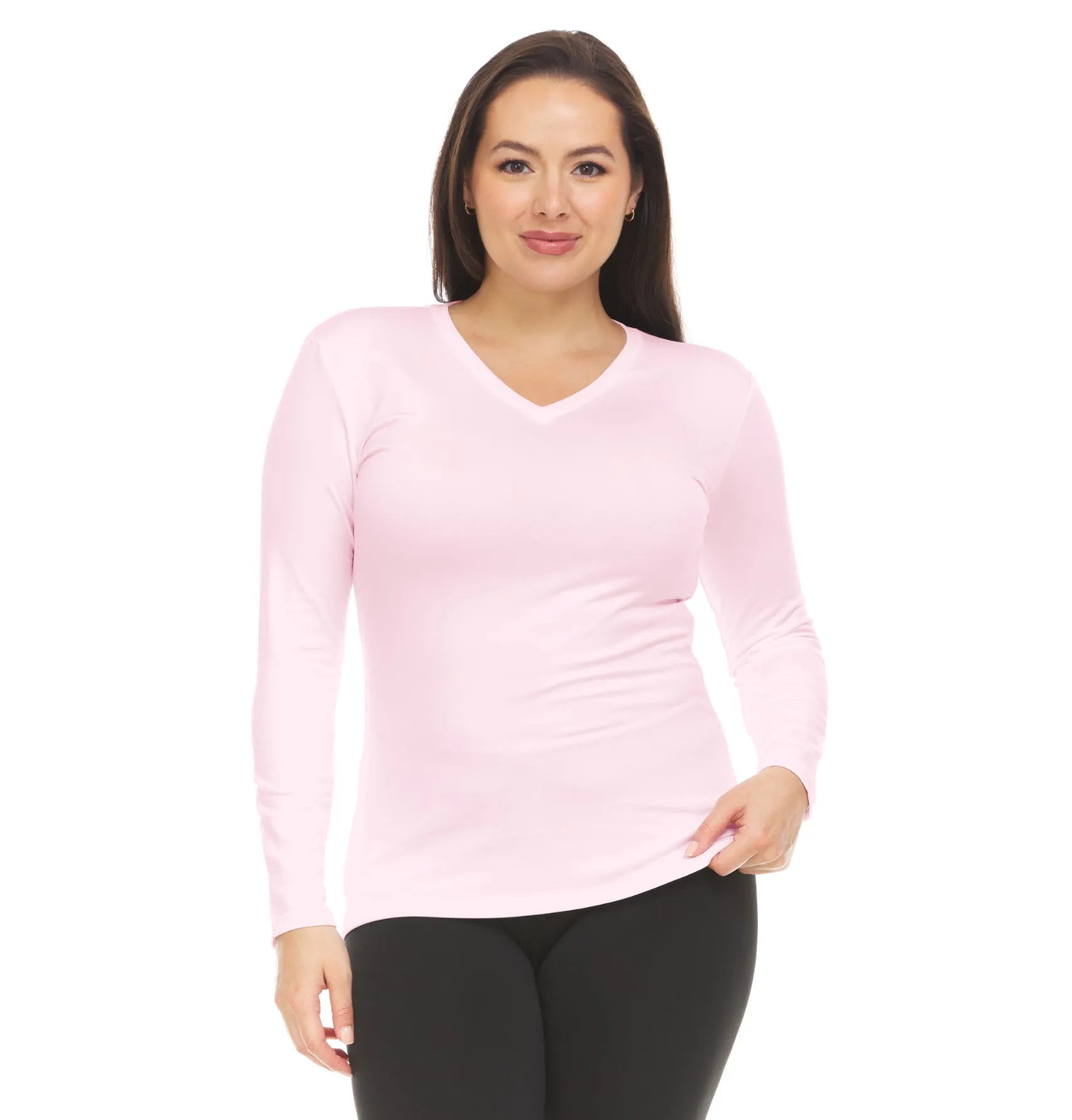 Women's V-Neck Thermal Top