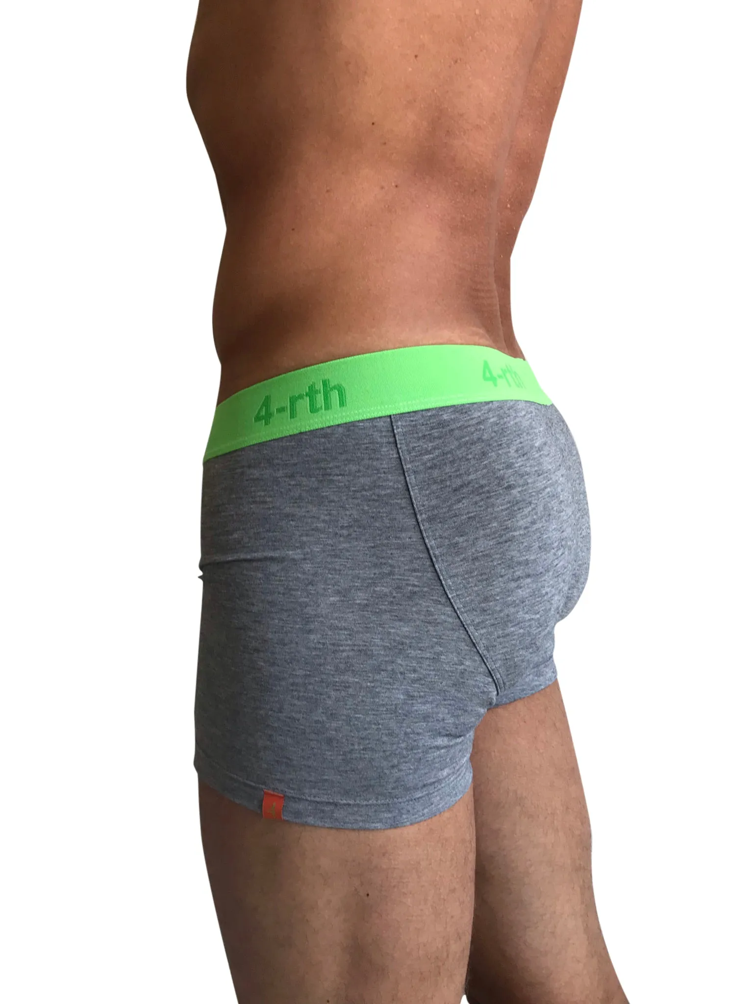 Zen Boxer Brief (Steel Heather Grey)